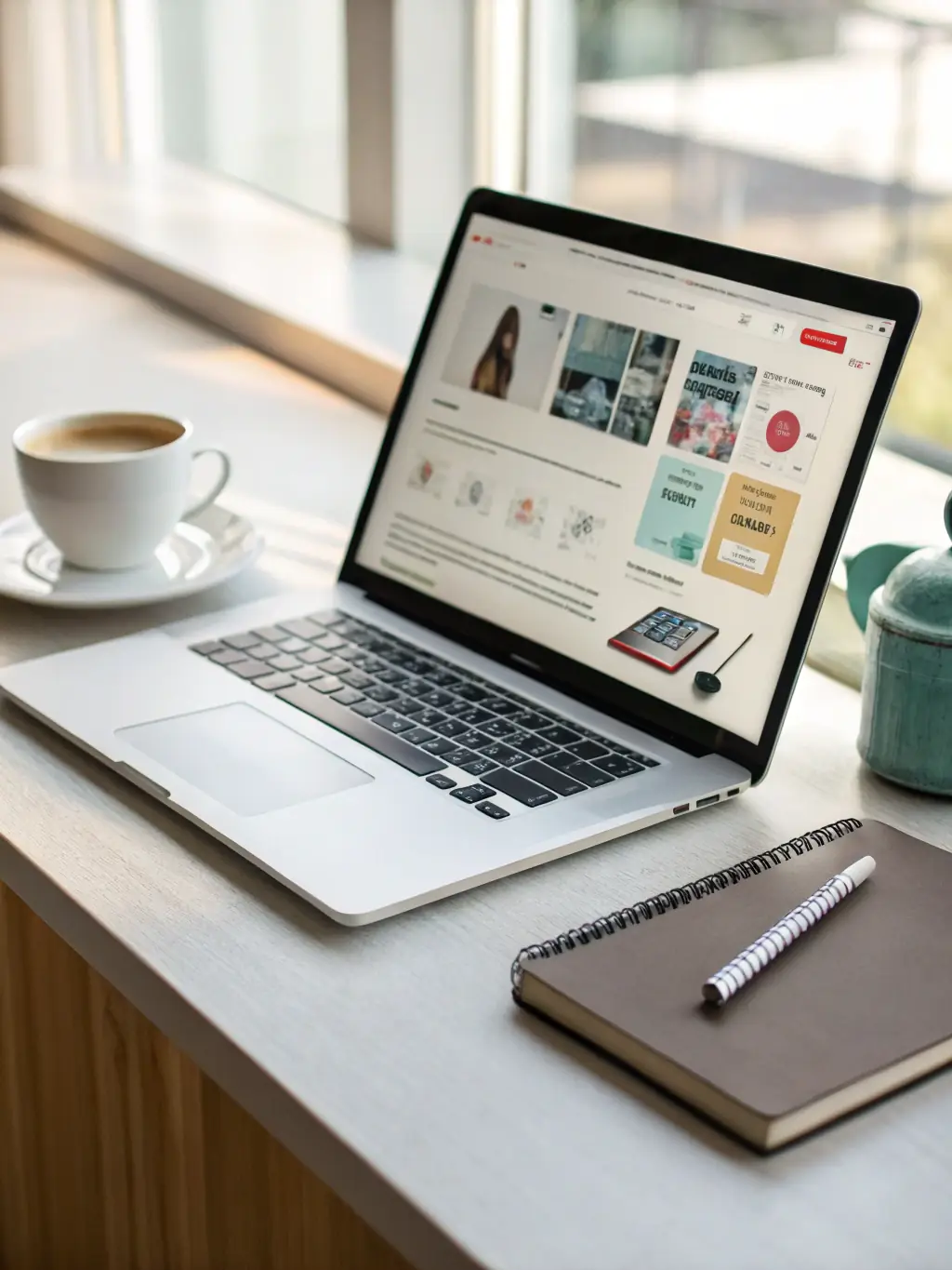 A visually appealing e-commerce website interface on multiple devices, showcasing AAA Fox Enterprises' web and e-commerce solutions.